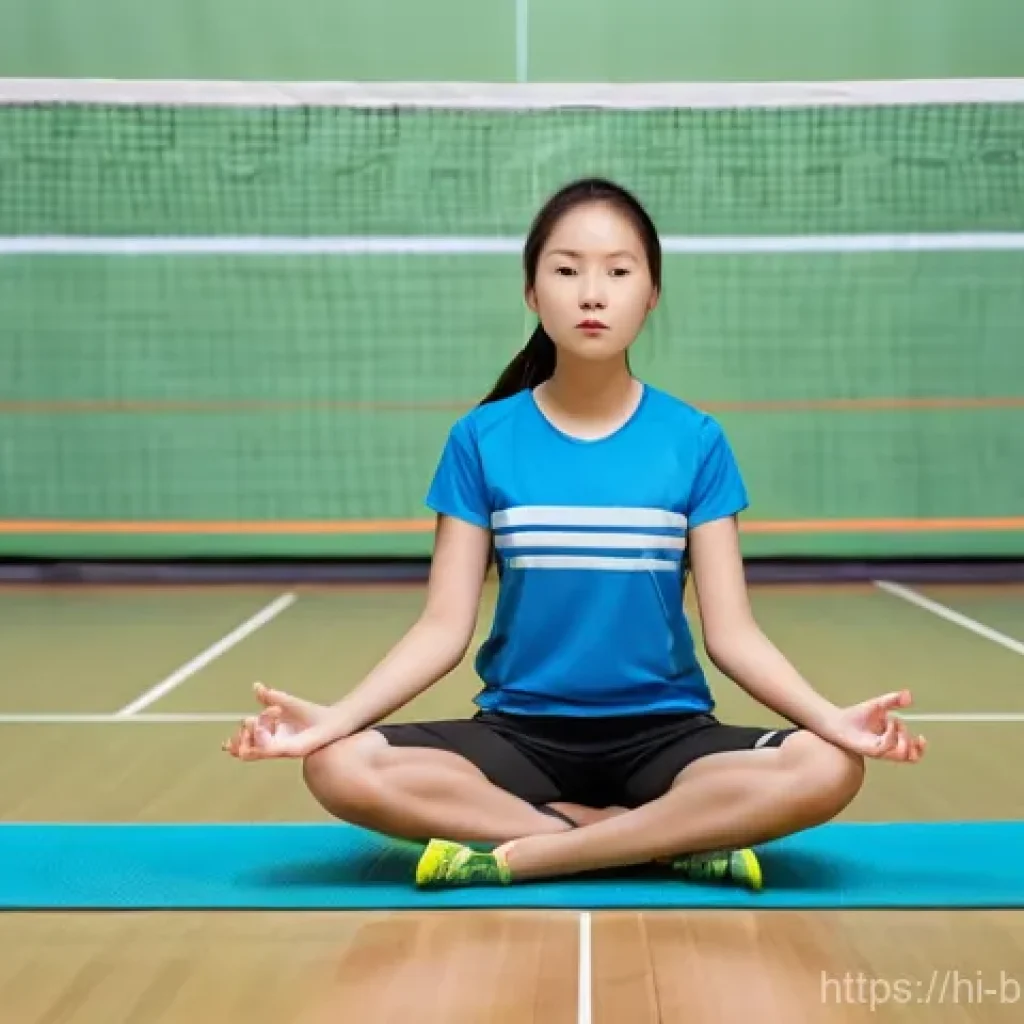 배드민턴 레슨 후 복습 방법 - **Prompt 1: Mental Replay and Visualization after a Badminton Lesson**
"A young adult female bad...