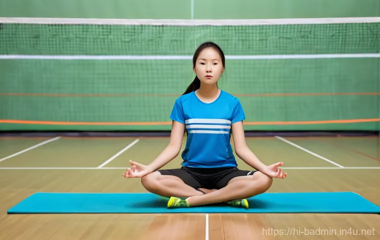 배드민턴 레슨 후 복습 방법 - **Prompt 1: Mental Replay and Visualization after a Badminton Lesson**
"A young adult female bad...