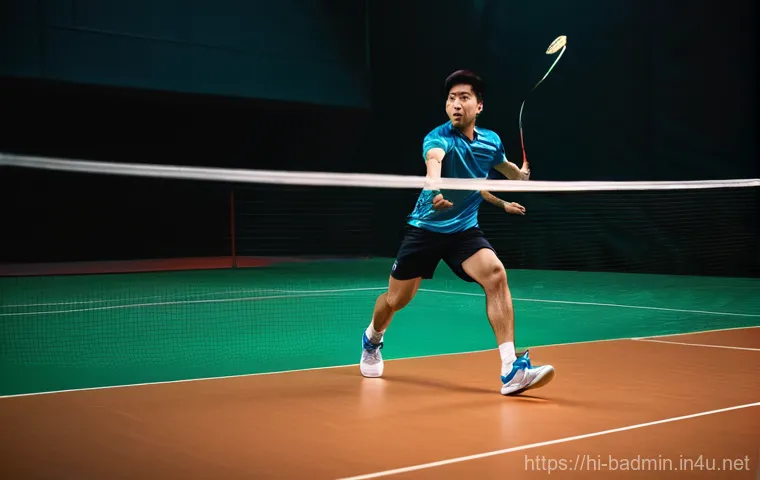 배드민턴용 스트링 재질 비교 - Image Prompt 1: The Precision Player's Grip** 배드민턴용 스트링 재질 비교 - Image Prompt 1: The Precision Player's Grip**