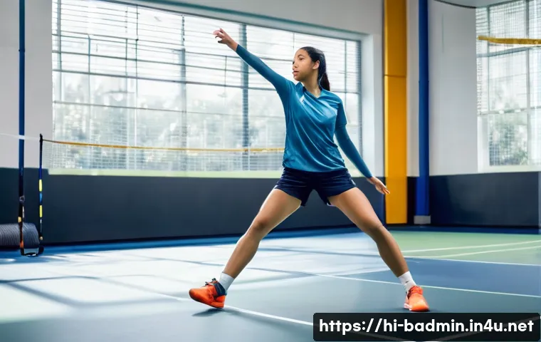 배드민턴 풋워크 교정 방법 관련 이미지 1